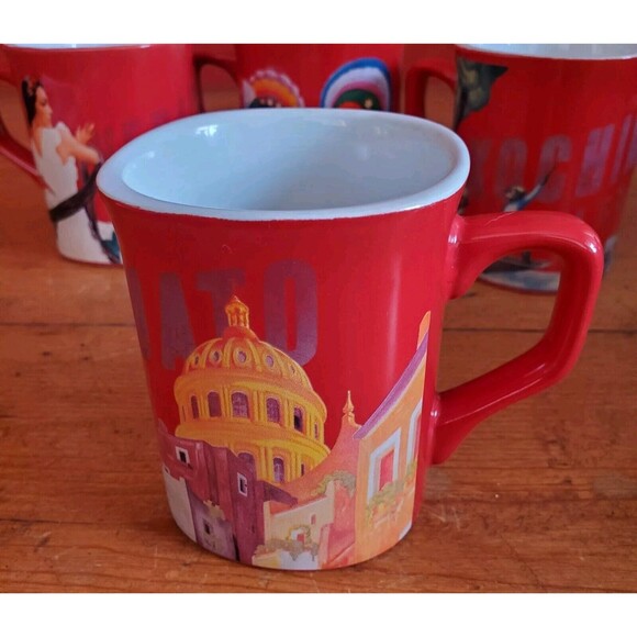 RARE! NesCafe Clasico Instant Coffee Mexico Collectors Edition 4 Cups - Picture 2 of 16